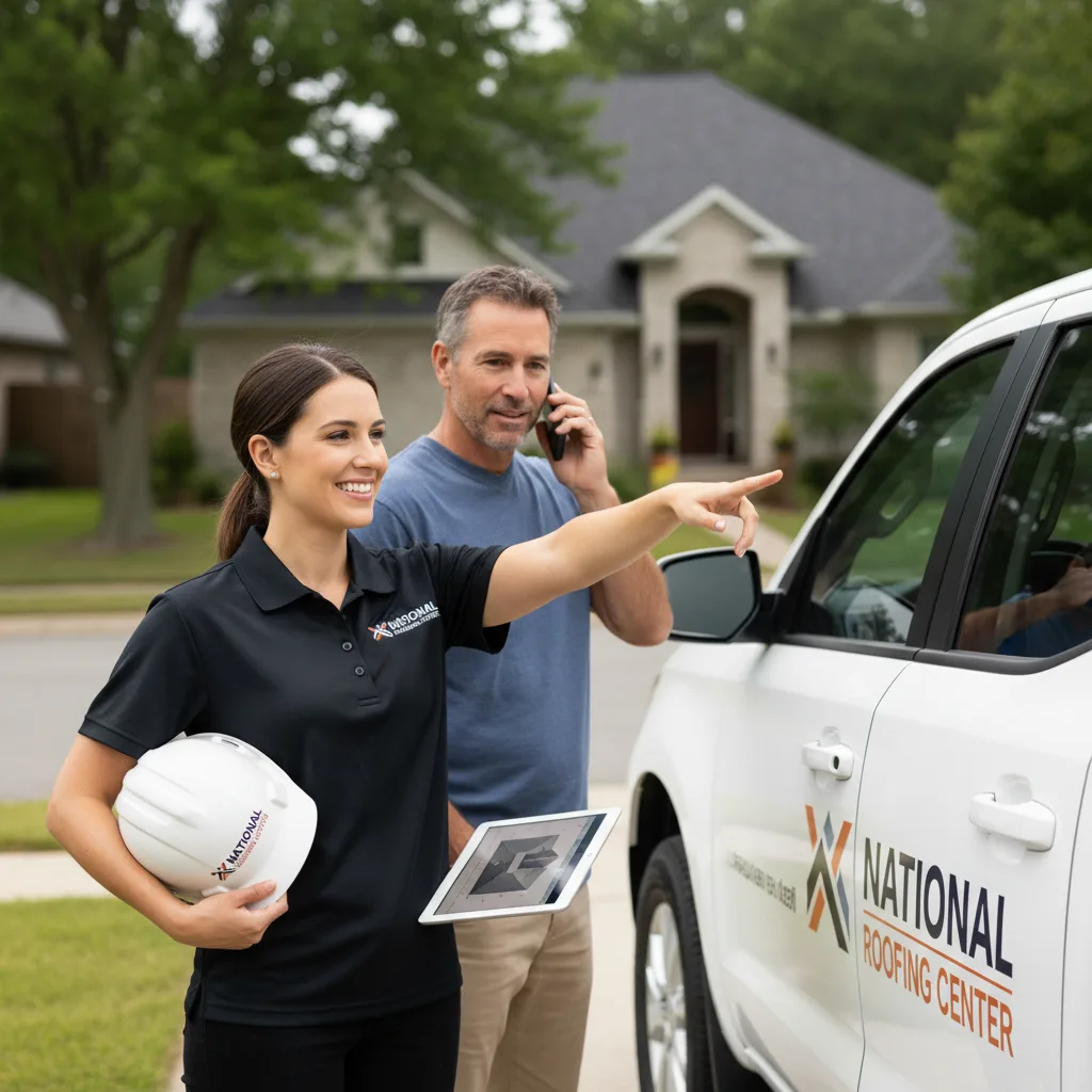 National Roofing Center customer support in Crosslake